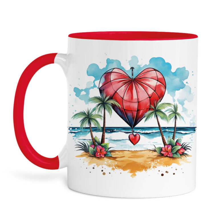 Κούπα για τη δασκάλα “Αερόστατο καρδιά”