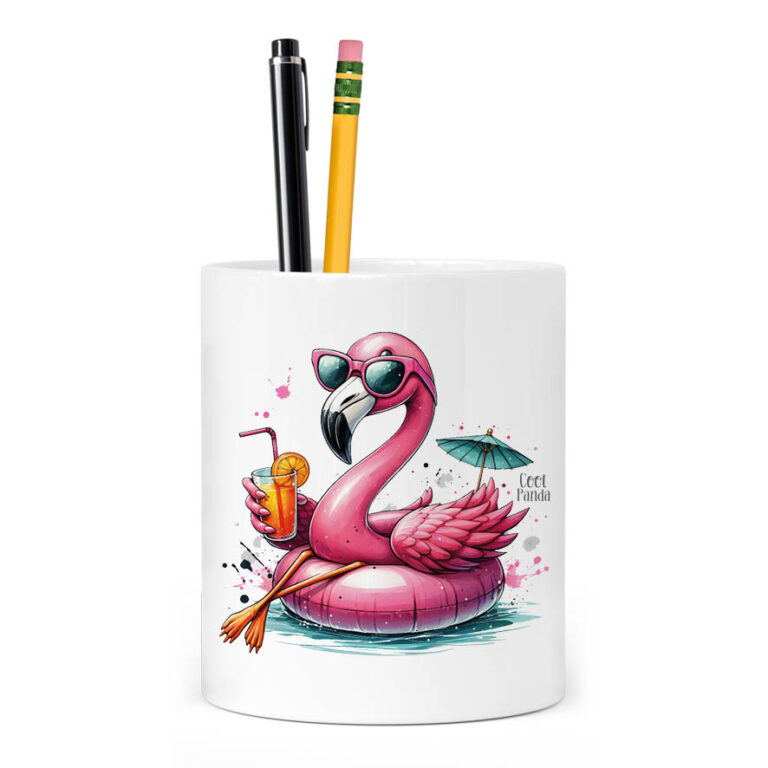 Μολυβοθήκη Δασκάλα εκτός υπηρεσίας “Flamingo”