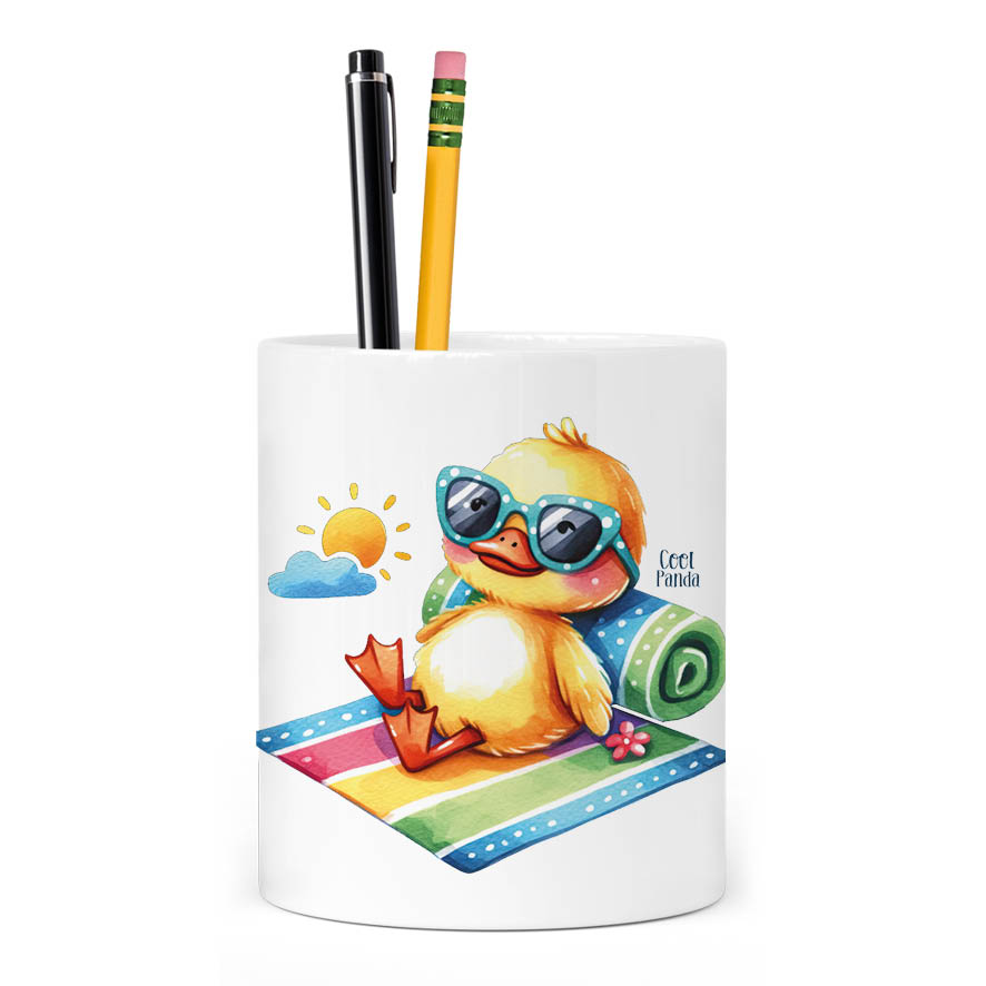 Μολυβοθήκη “Teacher off duty Παπάκι”