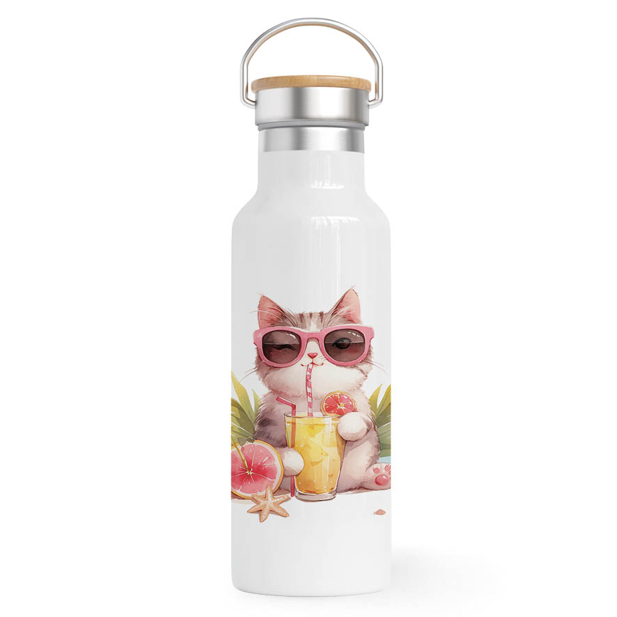 Θερμός Ανοξείδωτο δασκάλα εκτός υπηρεσίας 500ml “Γάτα”