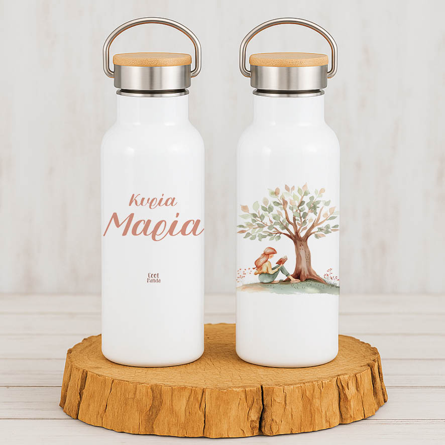 Θερμός Ανοξείδωτο για τη δασκάλα 500ml “Δέντρο”