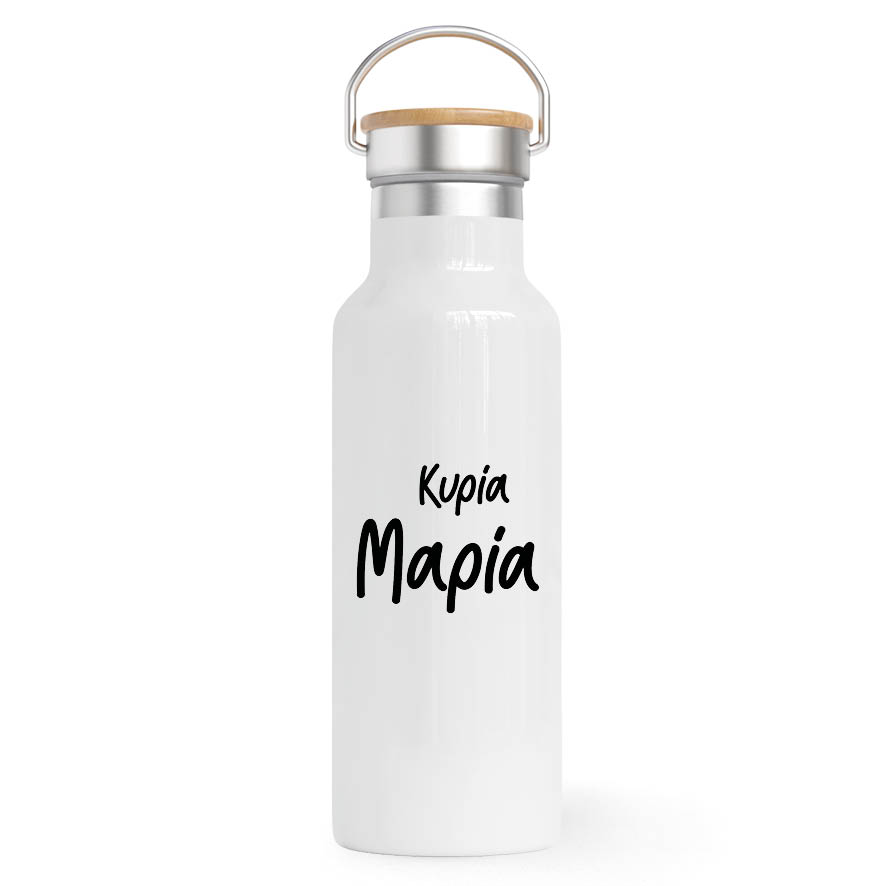 Θερμός Ανοξείδωτο για τη δασκάλα 500ml “Αερόστατο καρδιά”