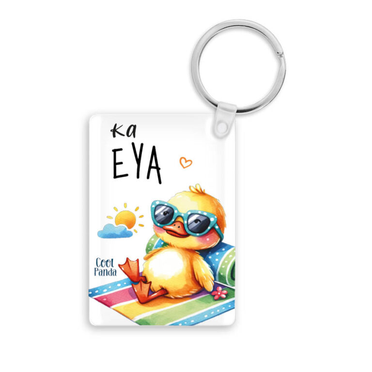 Ακρυλικό Μπρελόκ Δασκάλα εκτός υπηρεσίας “Παπάκι”