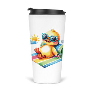 Ποτήρι Θερμός 480ml “Teacher off duty Παπάκι”