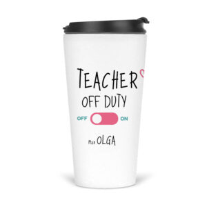 Ποτήρι Θερμός 480ml “Teacher off duty flamingo”