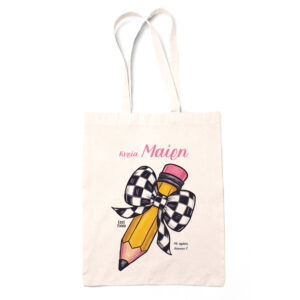 Tote bag “Κίτρινο μολύβι”