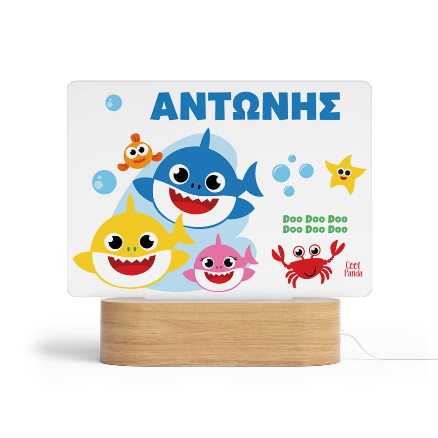 Φωτιστικό Led “Baby shark” boy