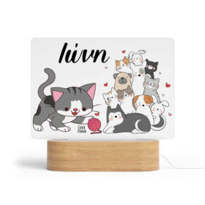 Φωτιστικό Led “Γατούλες και σκυλάκια”