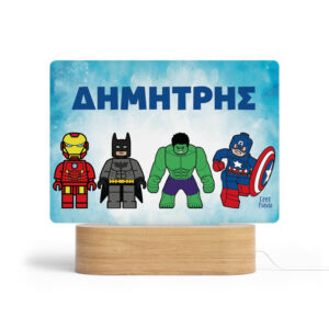 Φωτιστικό Led “Marvel Heroes”