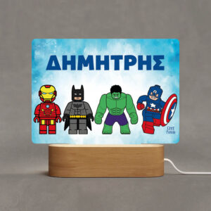 Φωτιστικό Led “Marvel Heroes”