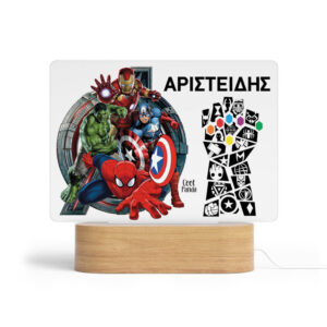 Φωτιστικό Led “Marvel Super Ήρωες”