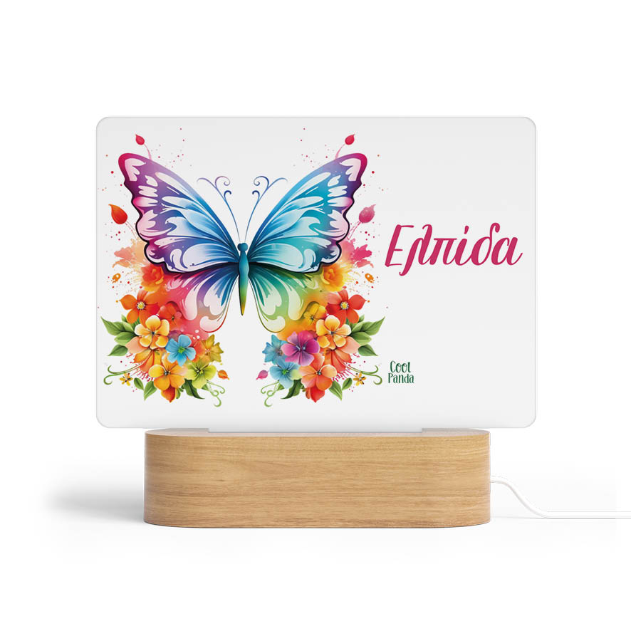 Λαμπάδα “Floral Πεταλούδα”
