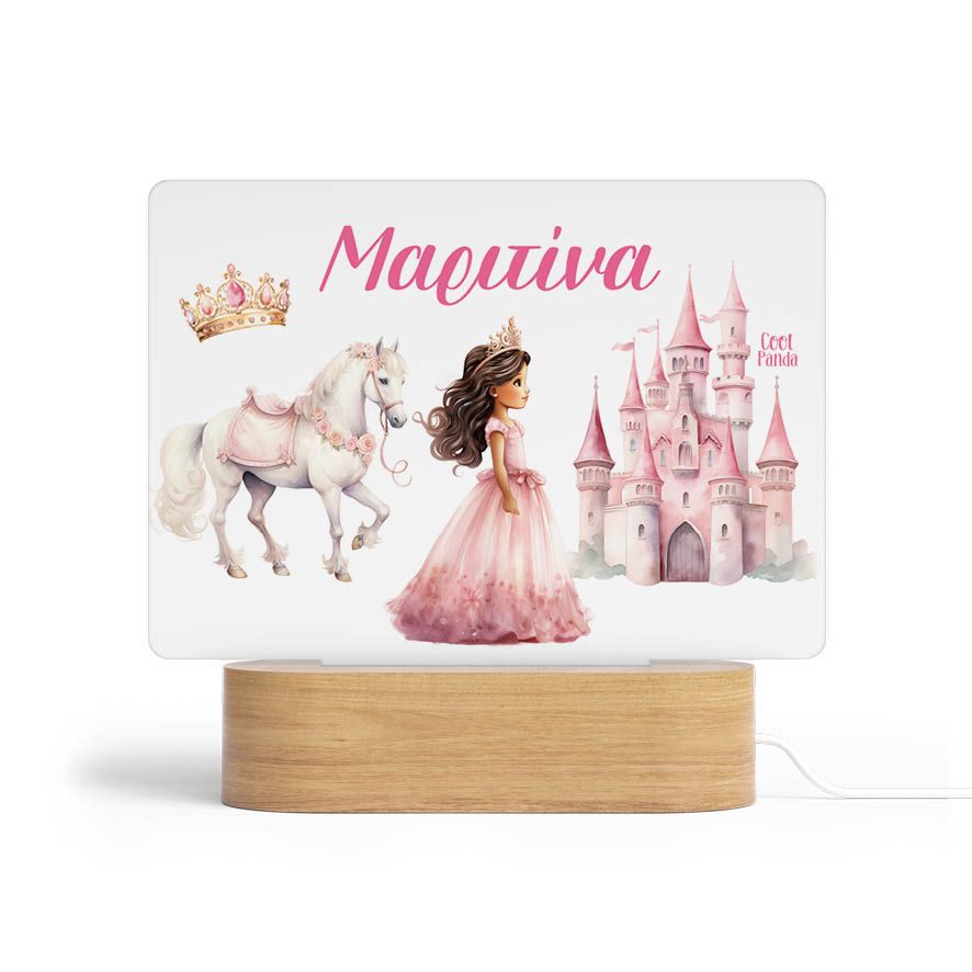 Λαμπάδα “Πριγκίπισσα με κάστρο”