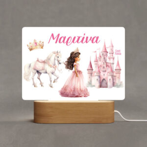 Φωτιστικό Led “Πριγκίπισσα με κάστρο”