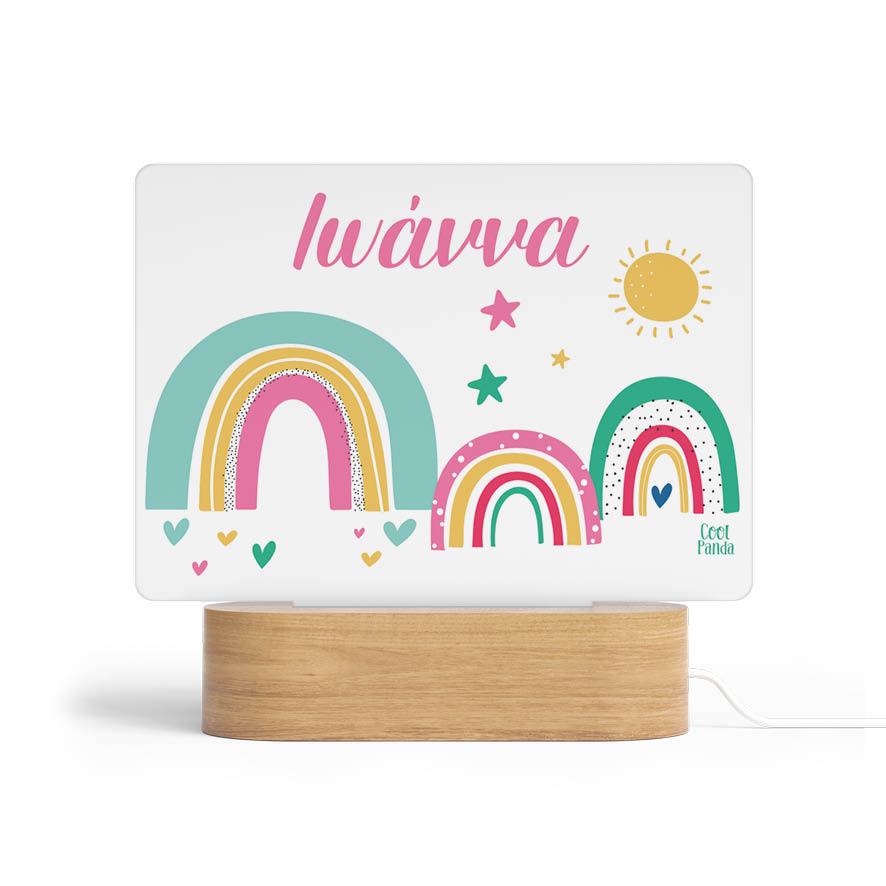 Λαμπάδα “Ουράνια τόξα”