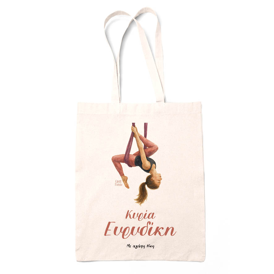 Tote bag “Aerial Yoga”