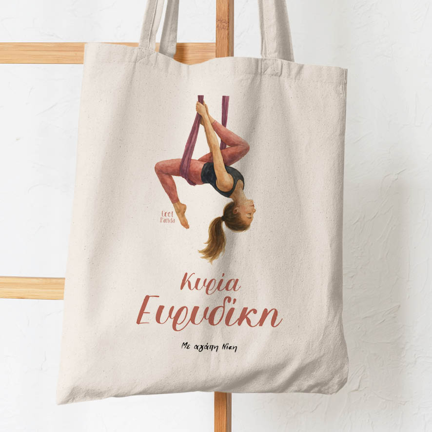 Tote bag “Aerial Yoga”