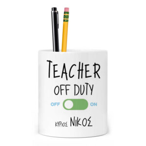 Μολυβοθήκη “Τeacher off duty Πιγκουίνος”