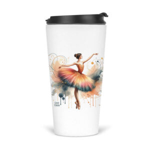 Ποτήρι Θερμός 480ml Για τη δασκάλα “Ballerina”