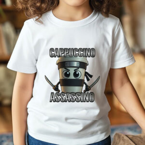 T-shirt Brainrot Collection “Cappuccino Assassino”