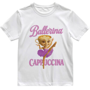 T-shirt Brainrot Collection “Ballerina Cappuccina”