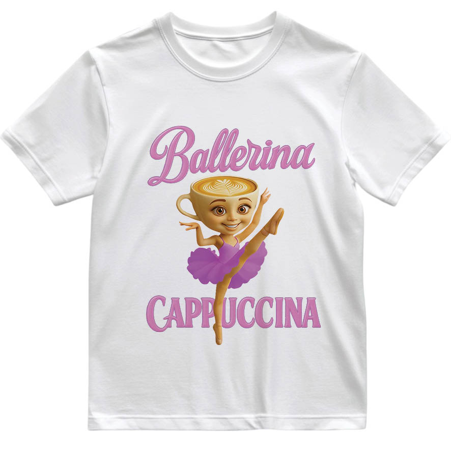 T-shirt Brainrot Collection “Ballerina Cappuccina”