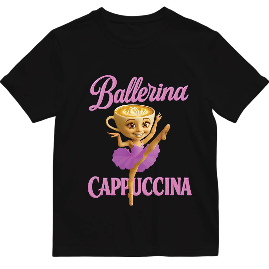 T-shirt Brainrot Collection “Ballerina Cappuccina”