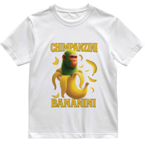 T-shirt Brainrot Collection “Chimpanzini Bananini”