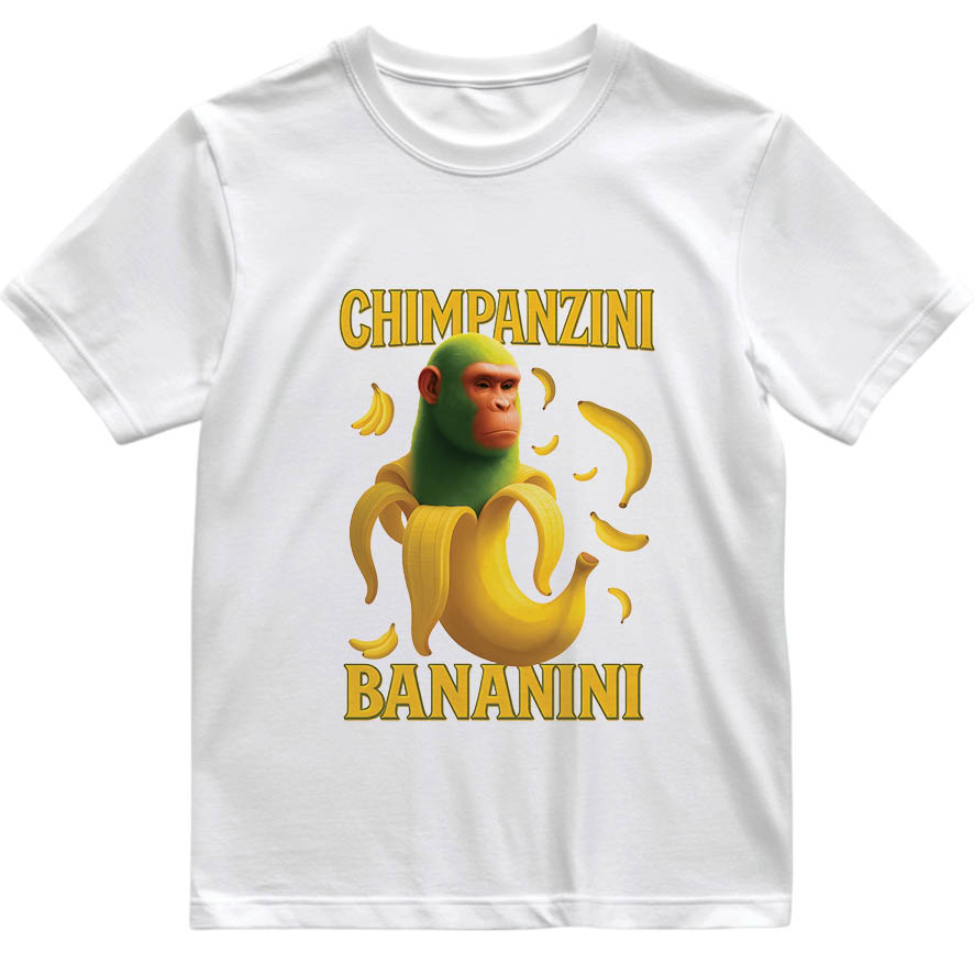 T-shirt Brainrot Collection “Chimpanzini Bananini”