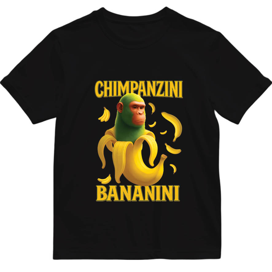 T-shirt Brainrot Collection “Chimpanzini Bananini”