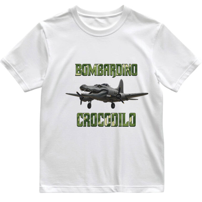 T-shirt Brainrot Collection “Bombardino Crocodilo”