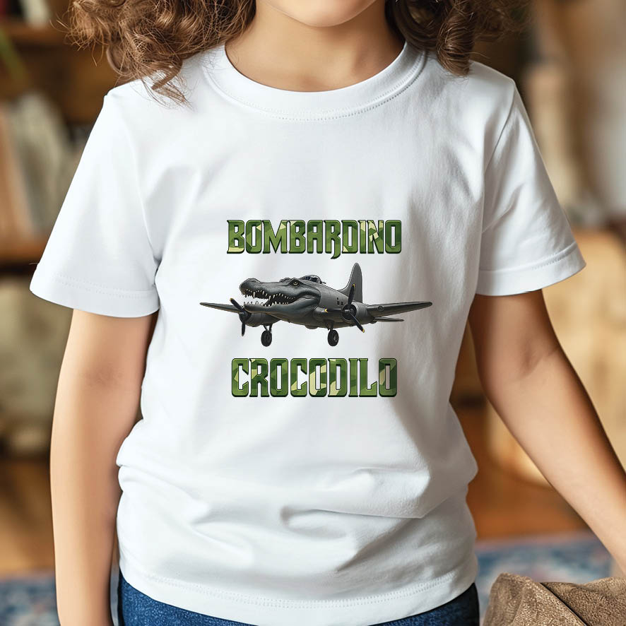 T-shirt Brainrot Collection “Bombardino Crocodilo”