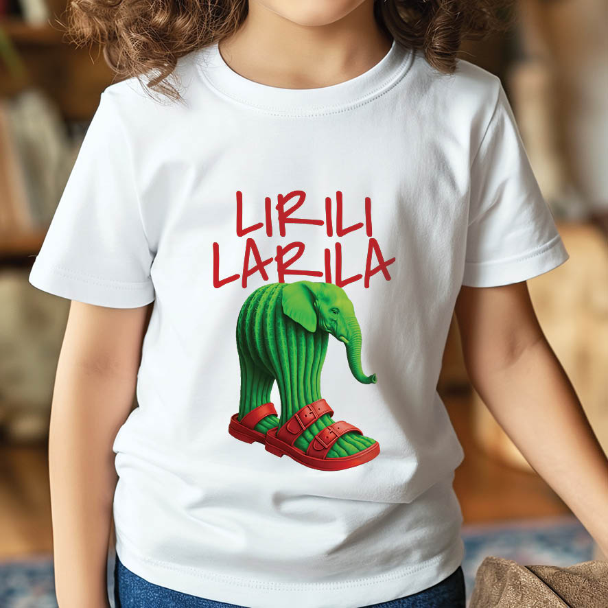 T-shirt Brainrot Collection “Lirili Larila”