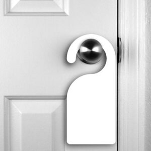Door Hanger ξύλινο με δική σου εκτύπωση
