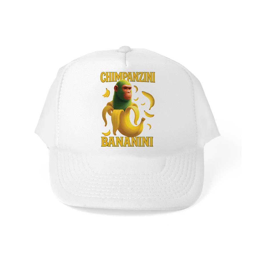 Καπέλο παιδικό πεντάφυλλο τζόκεϊ Brainrot Collection “Chimpanzini Bananini”