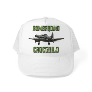 Καπέλο παιδικό πεντάφυλλο με δίχτυ Brainrot Collection “Bombardino Crocodilo”