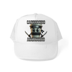 Καπέλο παιδικό πεντάφυλλο με δίχτυ Brainrot Collection “Cappuccino Assassino”