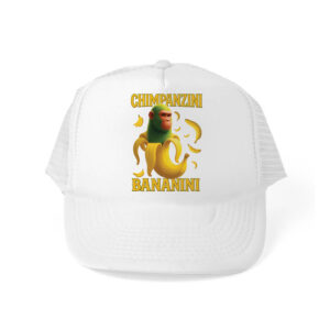 Καπέλο παιδικό πεντάφυλλο με δίχτυ Brainrot Collection “Chimpanzini Bananini”