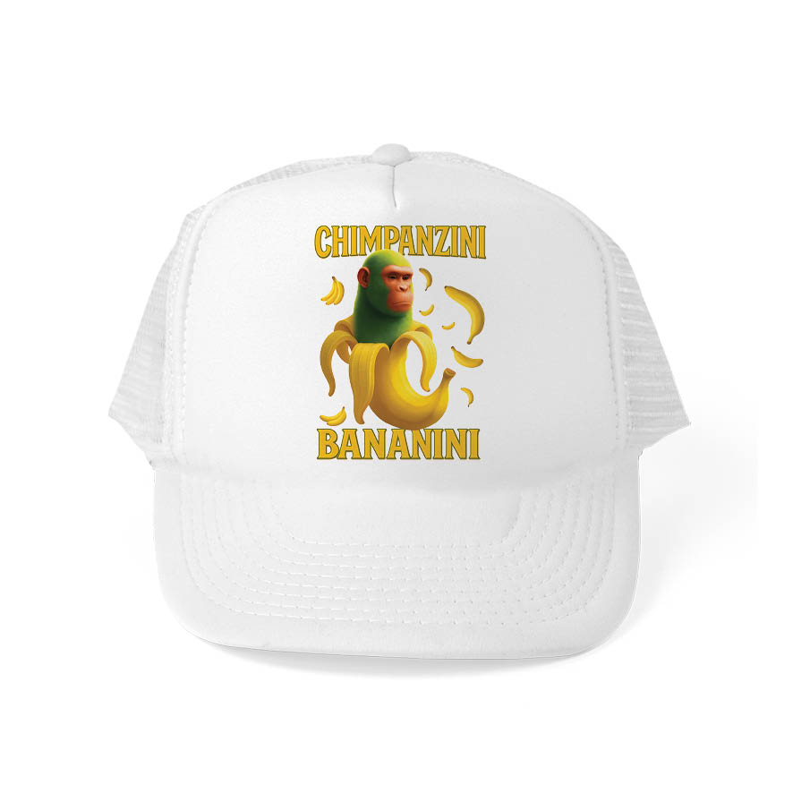 Καπέλο παιδικό πεντάφυλλο με δίχτυ Brainrot Collection “Chimpanzini Bananini”