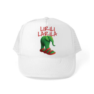 Καπέλο παιδικό πεντάφυλλο με δίχτυ Brainrot Collection “Lirili Larila”