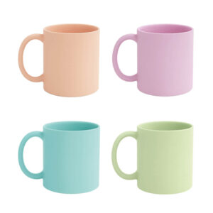 Κούπα πορσελάνη 11oz χρωματιστή mat με δική σου εκτύπωση
