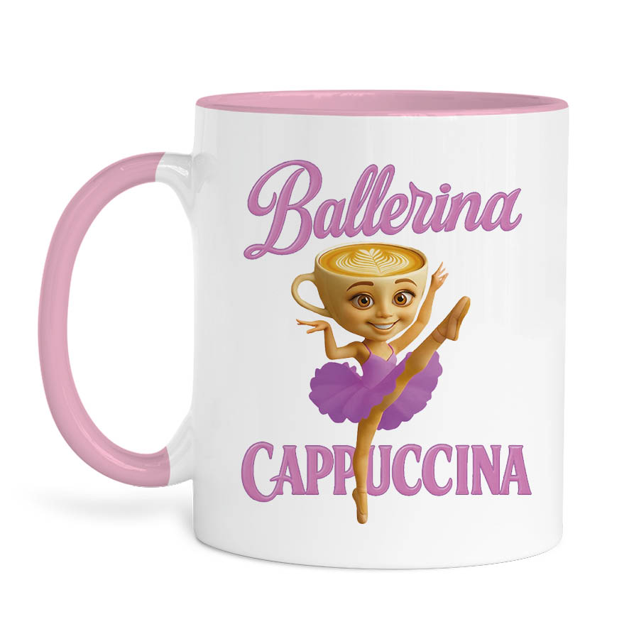 Κούπα πορσελάνη 11oz Brainrot Collection “Ballerina Cappuccina”