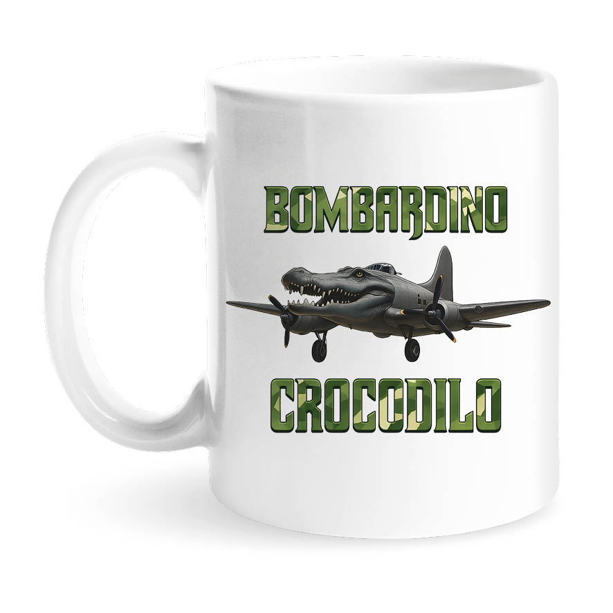 Κούπα πορσελάνη 11oz Brainrot Collection “Bombardino Crocodilo”