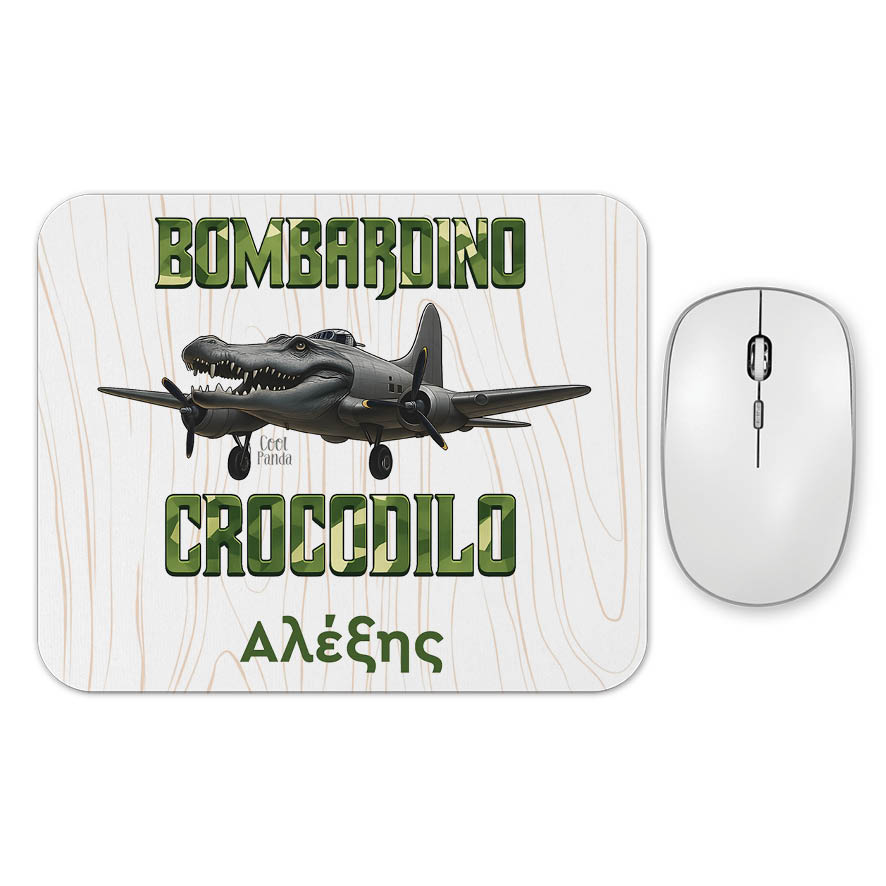 Mousepad Brainrot Collection “Bombardino Crocodilo”