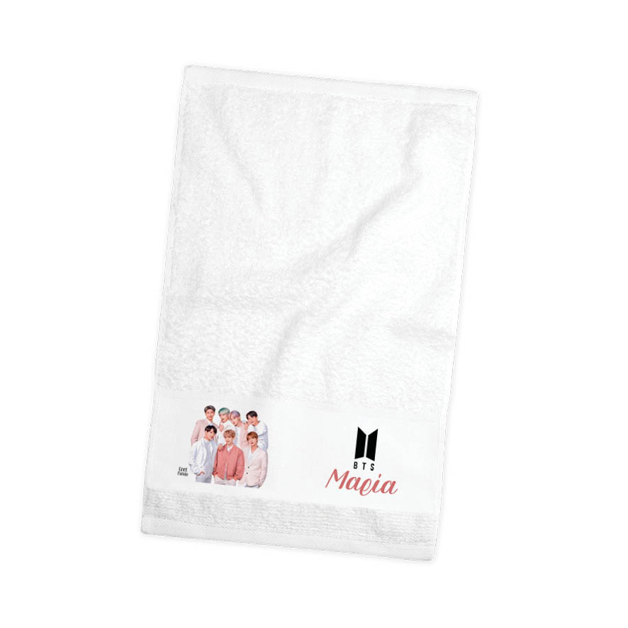 Πετσέτα χεριών βαμβακερή “BTS”