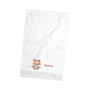 Πετσέτα χεριών βαμβακερή “Αλεπουδάκι”