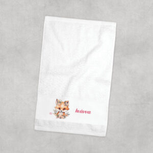 Πετσέτα χεριών βαμβακερή “Αλεπουδάκι”