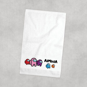 Πετσέτα χεριών βαμβακερή “Among us” girl