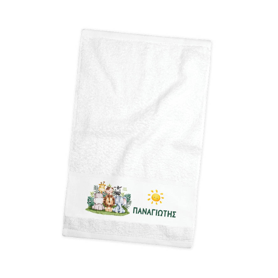 Πετσέτα χεριών βαμβακερή “Animals”