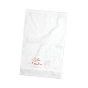 Πετσέτα χεριών βαμβακερή “Μωρό Αγγελάκι”